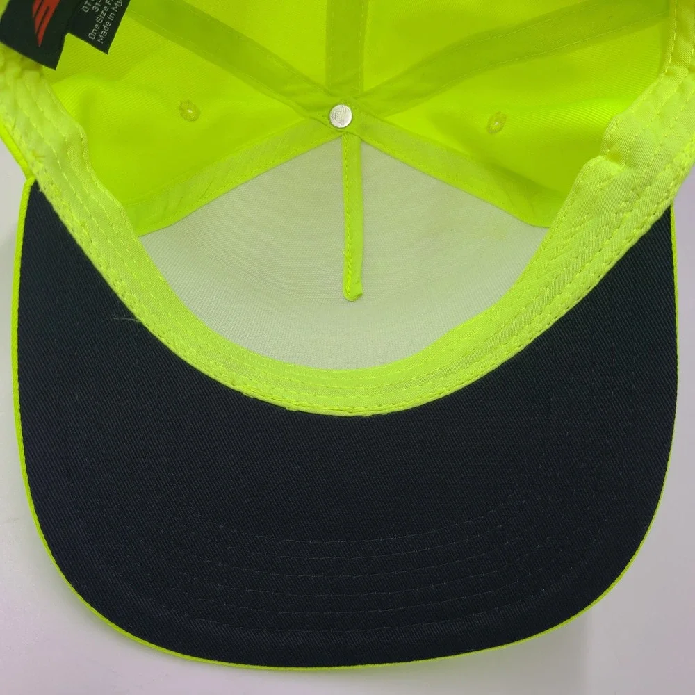 Elmer Fudd Hat Snapback Neon Green Looney Tunes Hunting Logo Cartoon Novelty Men